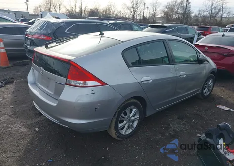2010 Honda Insight Ex from USA, damaged, VIN JHMZE2H72AS017909